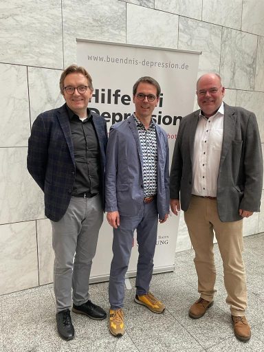 Prof. Dr. Marcel Sieberer, Prof. Dr. Dr. Martin Holtmann und Walter Kohl